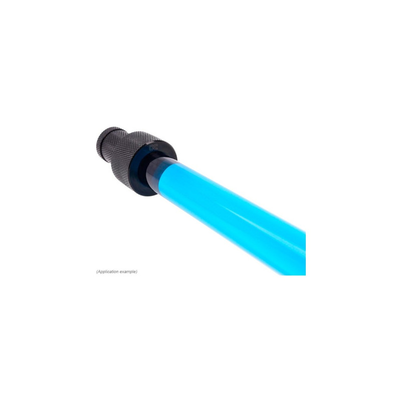 Alphacool HardTube 16/11mm 90° Borosilikatglas, Rohr(transparent, 20/40 cm)