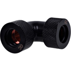 Alphacool HardTube Anschraubtülle, Anschlüsse(schwarz, 90° gewinkelt)