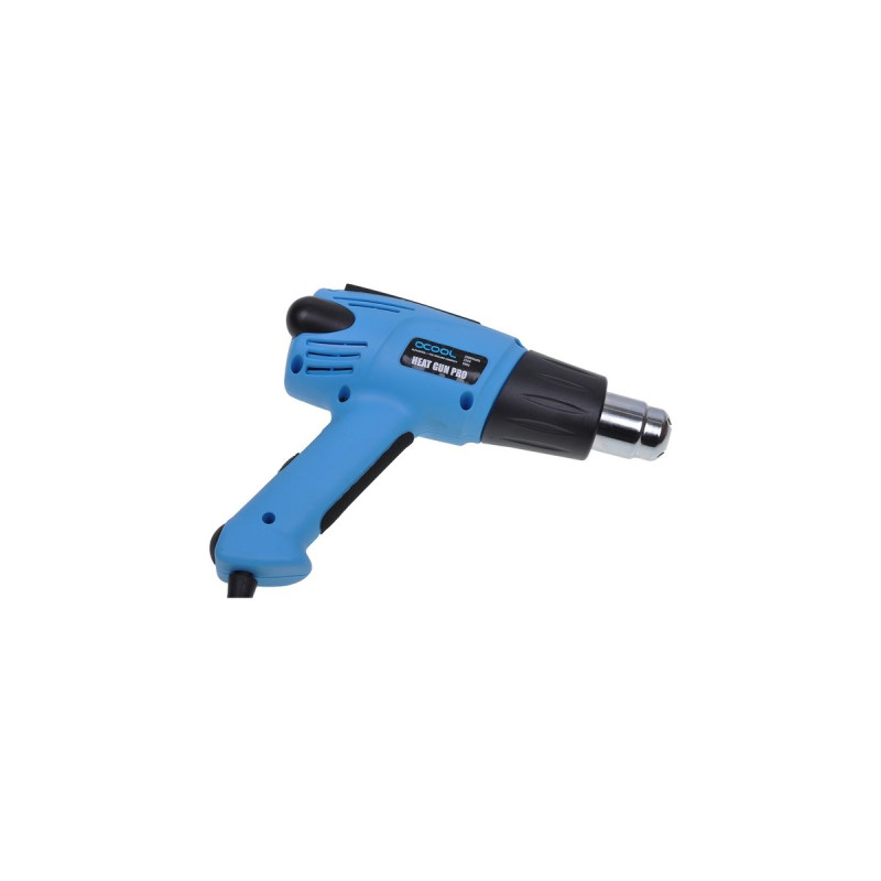 Alphacool HardTube Heat Gun Pro, Heißluftgebläse(blau/schwarz, 2.000 Watt)