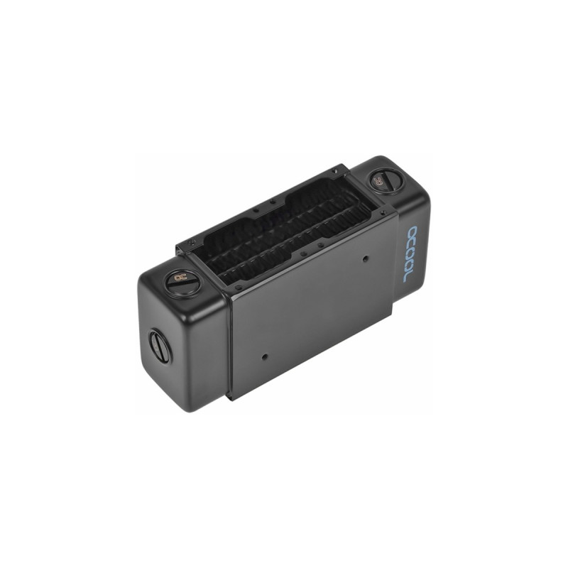 Alphacool NexXxoS UT60 Full Copper X-Flow 40mm Dual, Radiator(schwarz, 2x 40 mm)