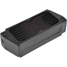 Alphacool NexXxoS UT60 Full Copper X-Flow 80mm Dual, Radiator(schwarz, 2x 80 mm)