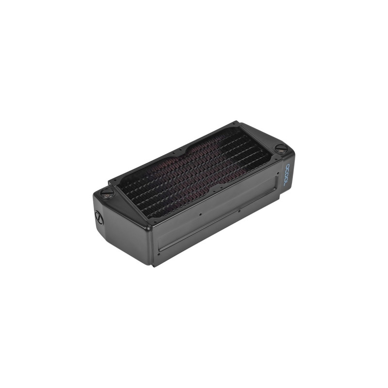 Alphacool NexXxoS UT60 Full Copper X-Flow 80mm Dual, Radiator(schwarz, 2x 80 mm)