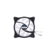 Alphacool Rise Aurora140mm Lüfter 140x140x25mm, Gehäuselüfter(schwarz/transparent)