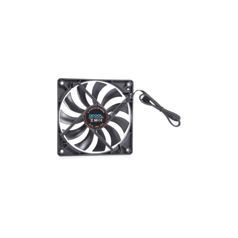 Alphacool SL-15 PWM Fan 600-1800rpm 120x120x15mm, Gehäuselüfter(schwarz)