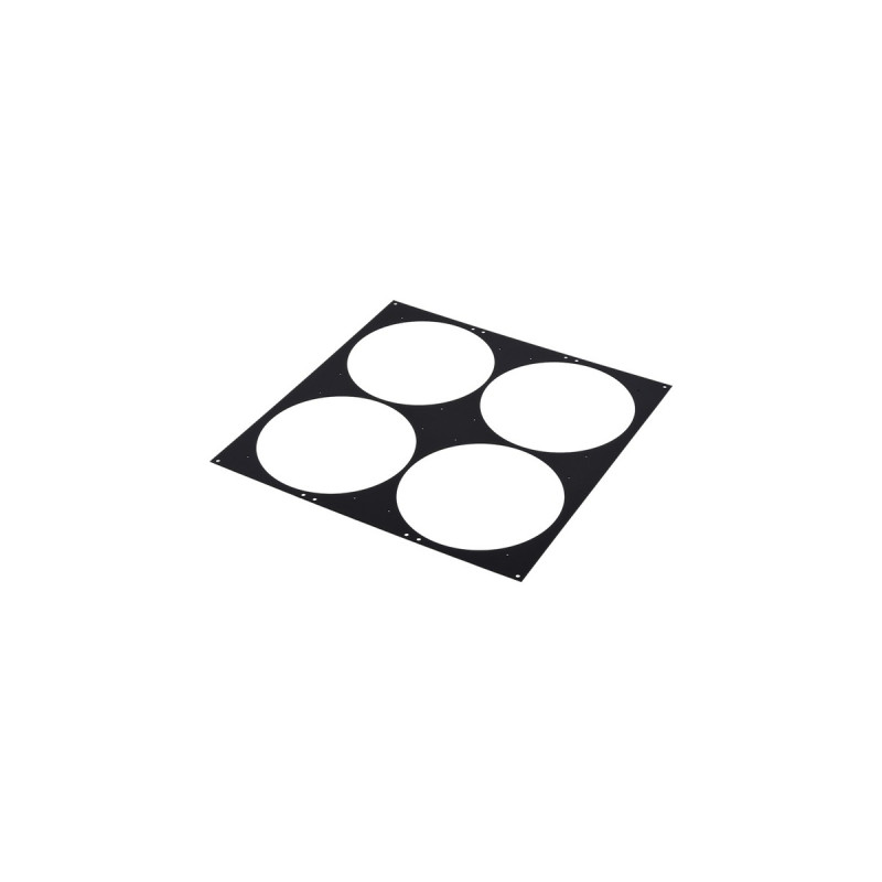 Alphacool SuperNova 1260 Lüfterblende 4x200mm - Black(schwarz)