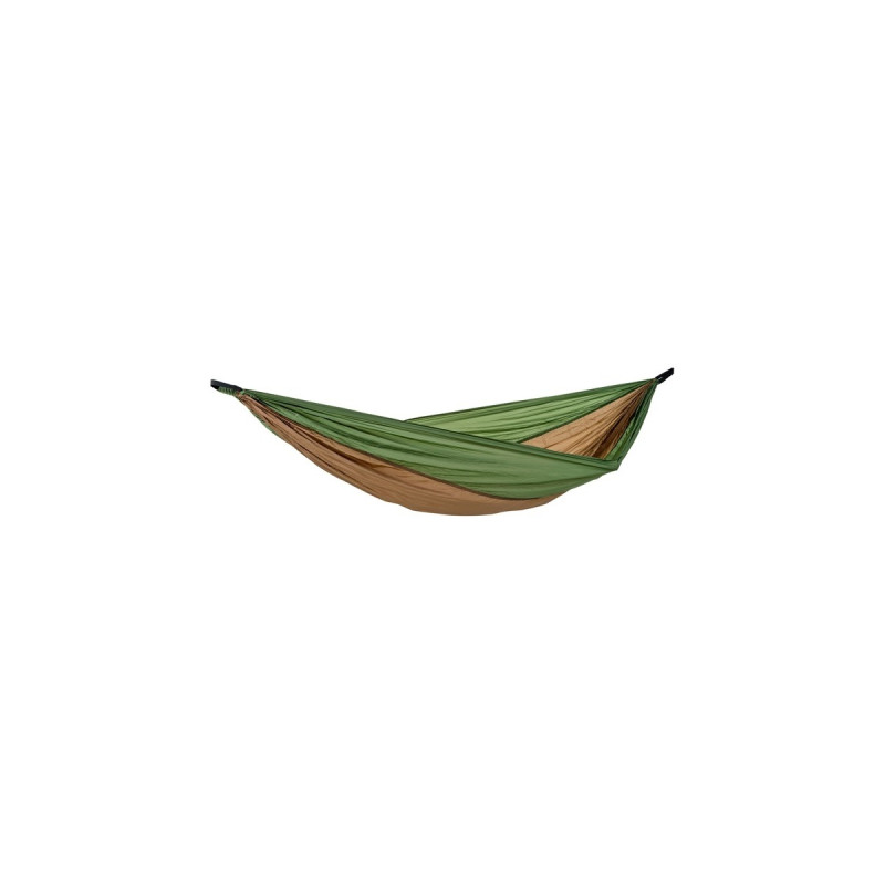 Amazonas Adventure Hammock Coyote AZ-1030411, Camping-Hängematte(grün/braun)