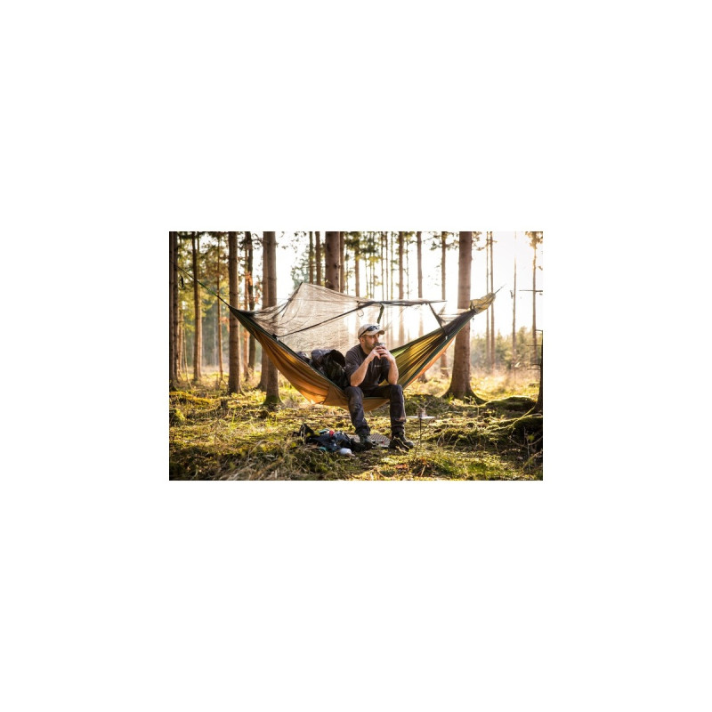 Amazonas Adventure Hero XXL AZ-1030520, Camping-Hängematte(braun/grün)