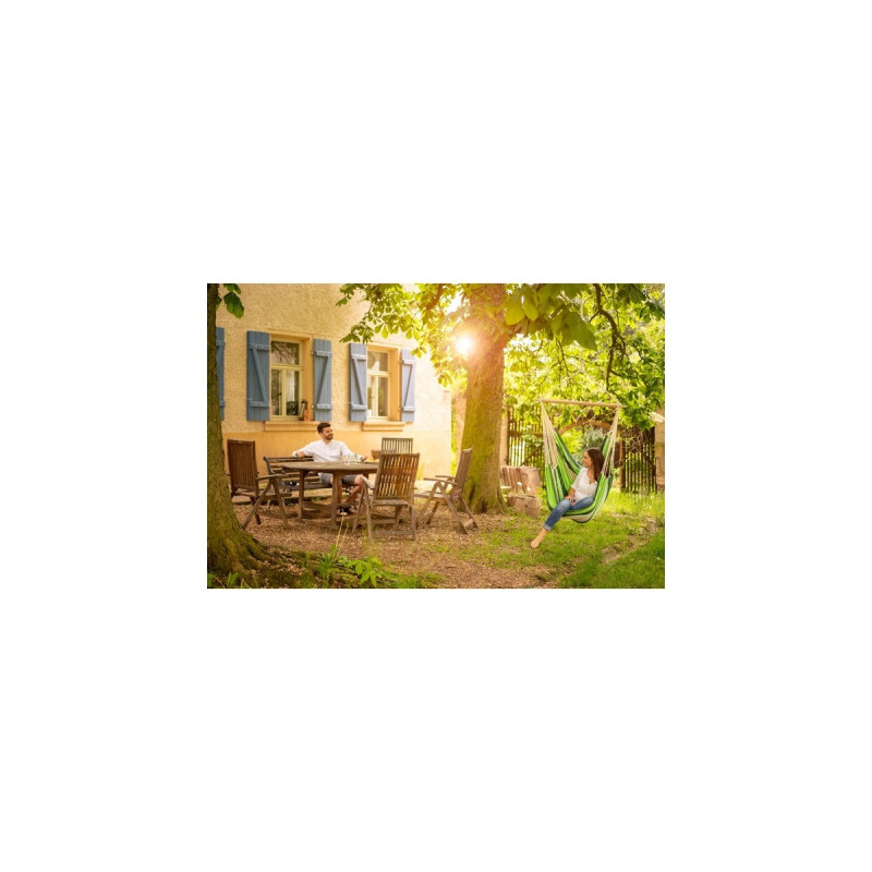 Amazonas Brasil Oliva AZ-2030160, Camping-Hängesessel(hellgrün/dunkelgrün)