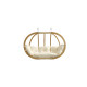 Amazonas Globo Royal Chair Natura AZ-2030850, Hängesessel(creme)