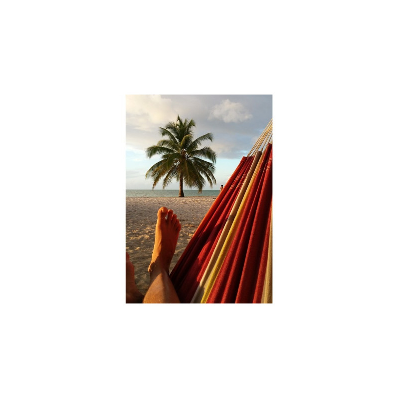 Amazonas Hängematte Barbados AcerolaAZ-1018170, Camping-Hängematte(rot)