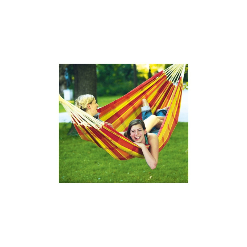 Amazonas Hängematte Barbados Papaya AZ-1018200, Camping-Hängematte(rot)