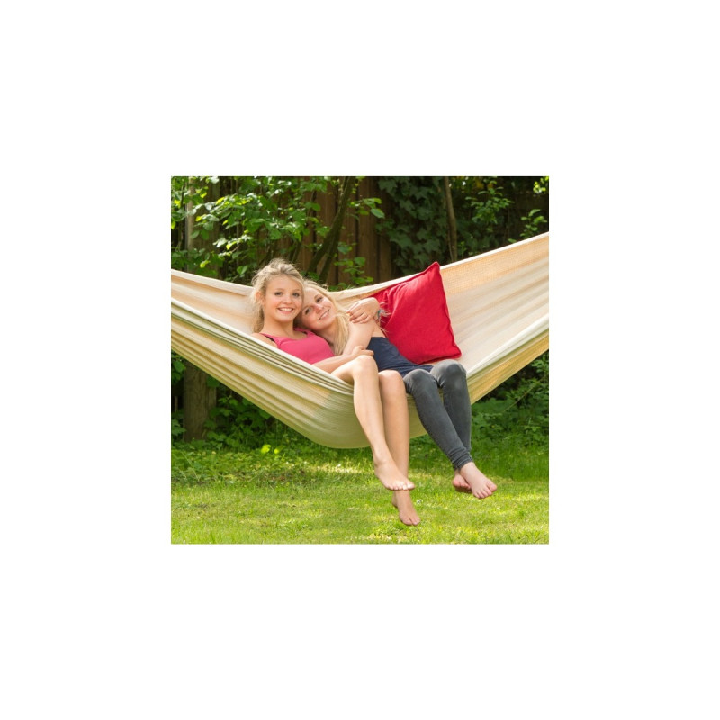 Amazonas Hängematte Paradiso natura AZ-1019600, Camping-Hängematte(weiß)