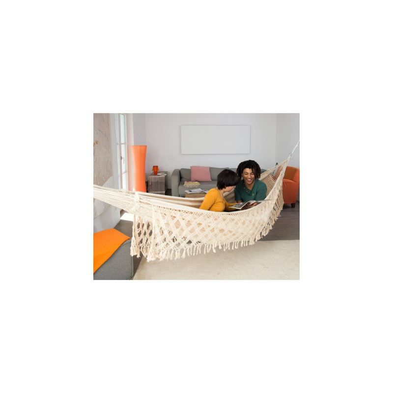 Amazonas Hängematte Rio AZ-1026100, Camping-Hängematte(weiß)