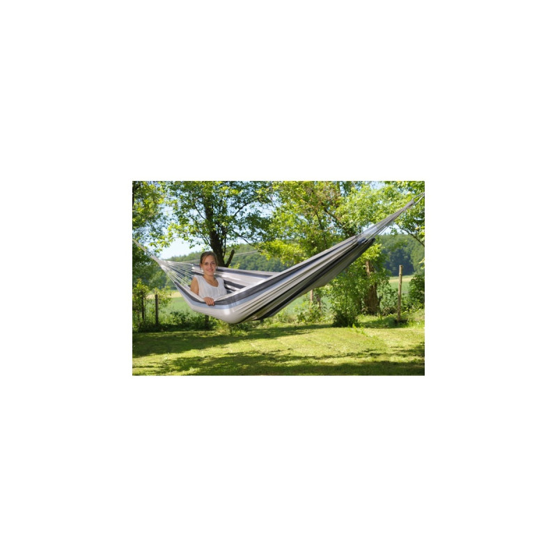 Amazonas Hängematte Salsa Marine AZ-1950000, Camping-Hängematte(blau/weiß)