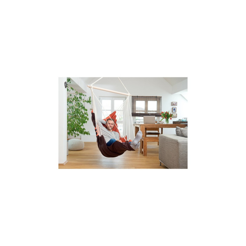 Amazonas Hängesessel California Terracotta AZ-2020260, Camping-Hängesessel(braun/orange)