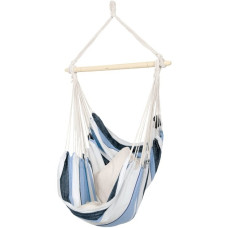 Amazonas Hängesessel Havanna Marine AZ-2020230, Camping-Hängesessel(weiß/blau)