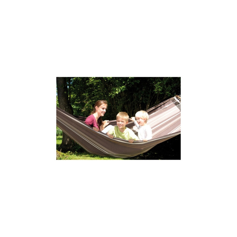Amazonas Palacio Café AZ-1062200, Hängematte(braun, Mit Spreizstäben)