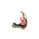 Amazonas Swing Chair Anthracite AZ-2020450, Hängesessel(anthrazit/taupe)