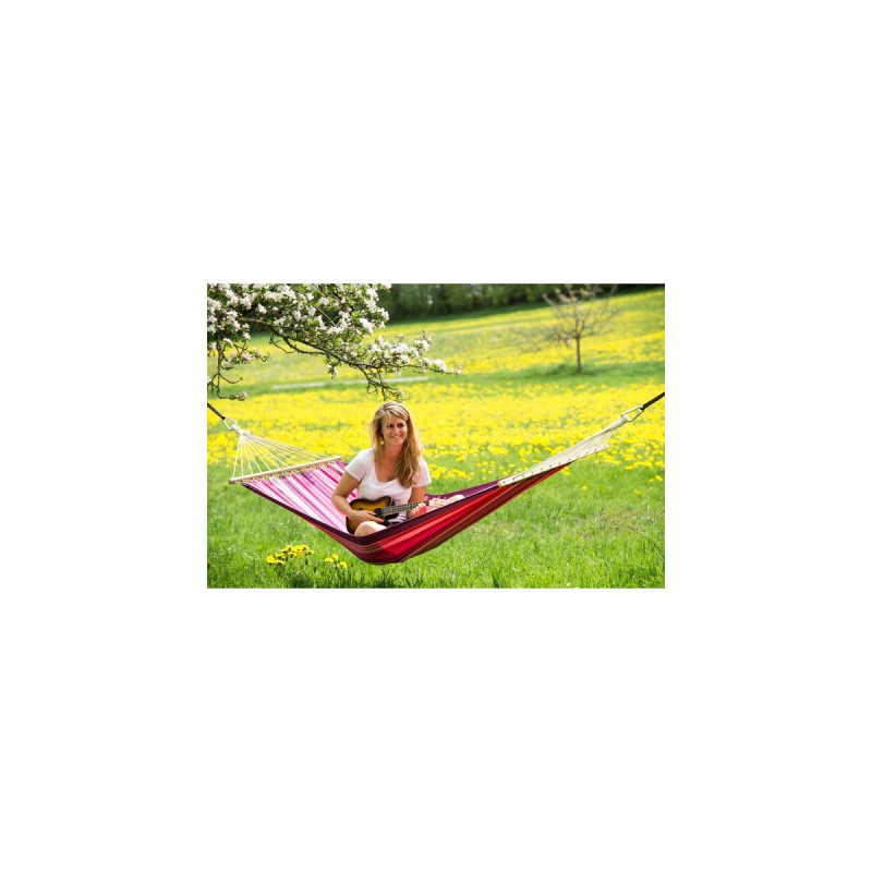 Amazonas Tonga Candy AZ-1066100, Camping-Hängematte(pink, Mit Spreizstäben)