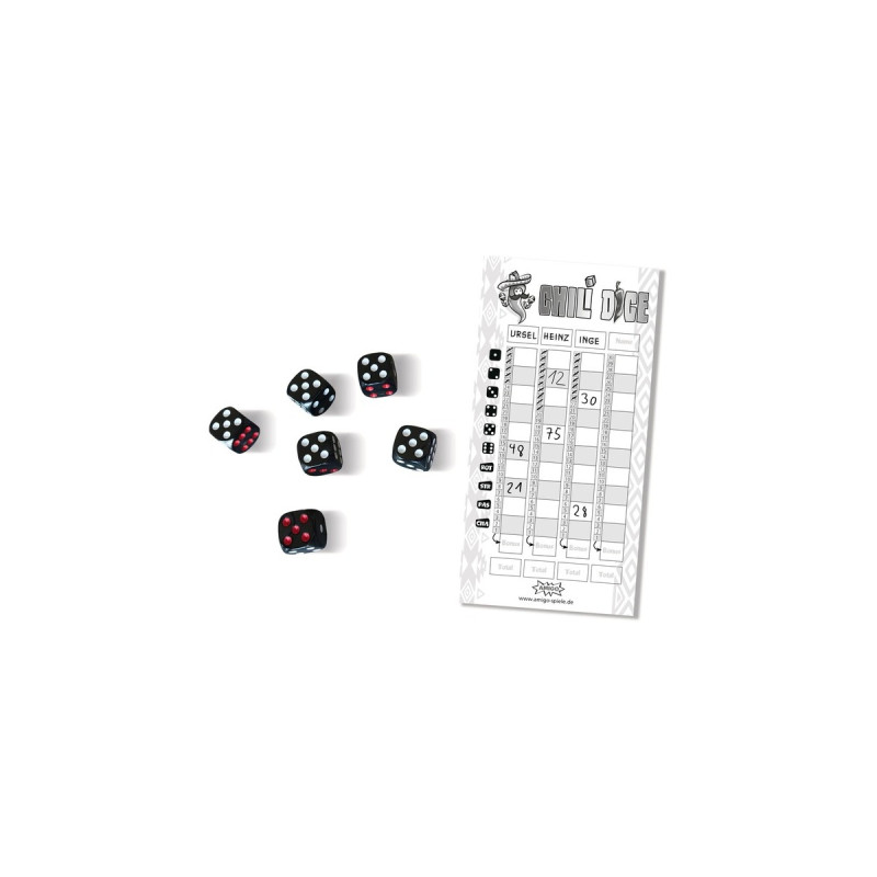 Amigo Chili Dice, Würfelspiel