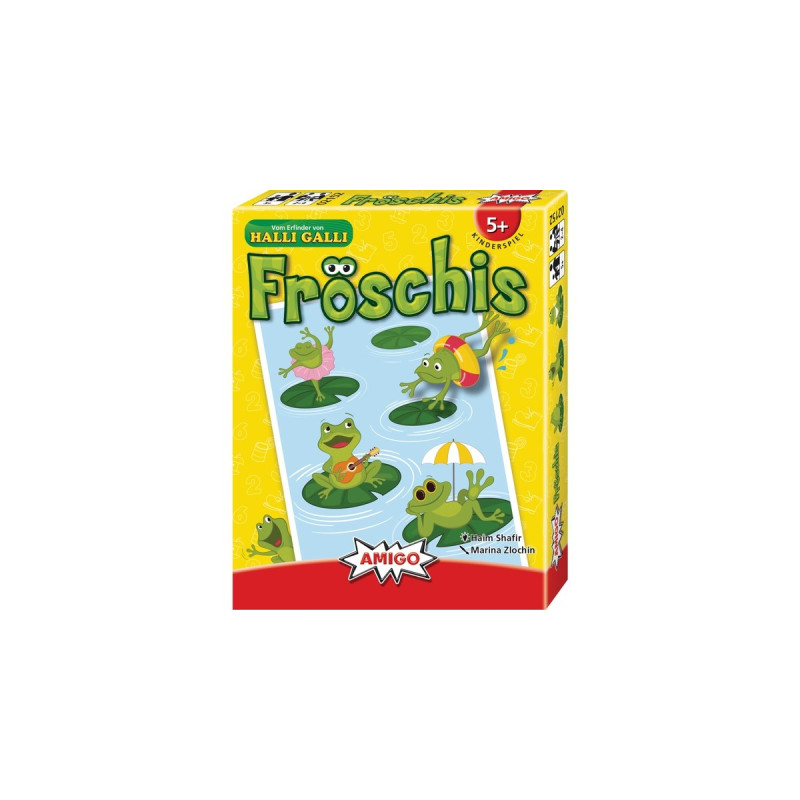 Amigo Fröschis, Kartenspiel