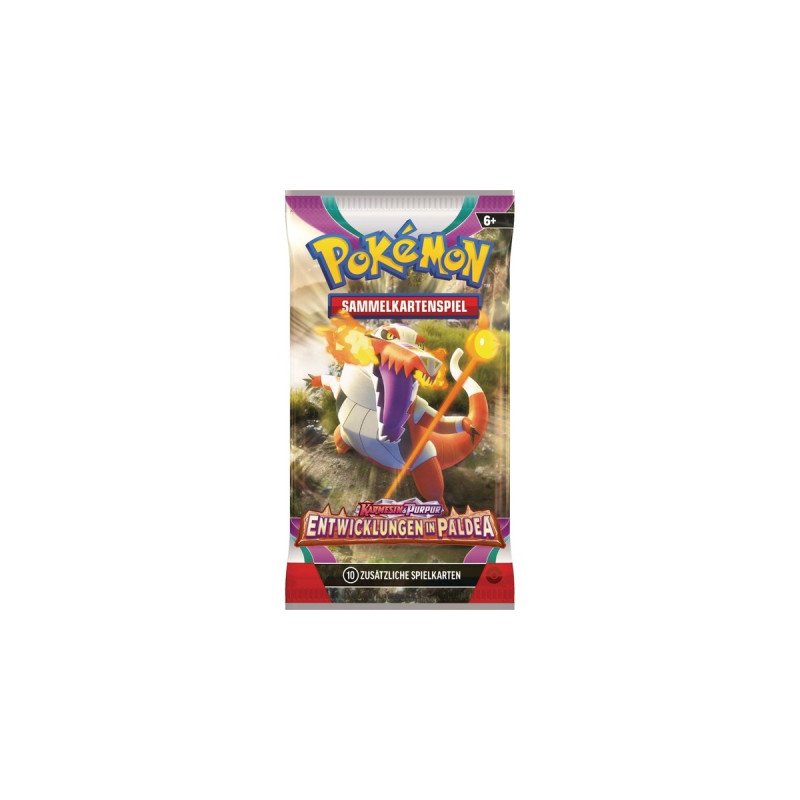 Amigo Pokémon-TCG: Karmesin & Purpur - Entwicklungen in Paldea Booster Display, Sammelkarten