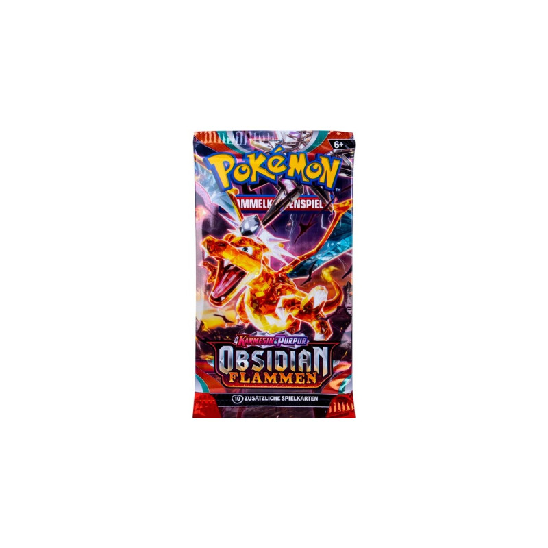 Amigo Pokémon-TCG: Karmesin & Purpur - Obsidian Flammen Booster Display, Sammelkarten