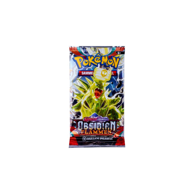 Amigo Pokémon-TCG: Karmesin & Purpur - Obsidian Flammen Booster Display, Sammelkarten