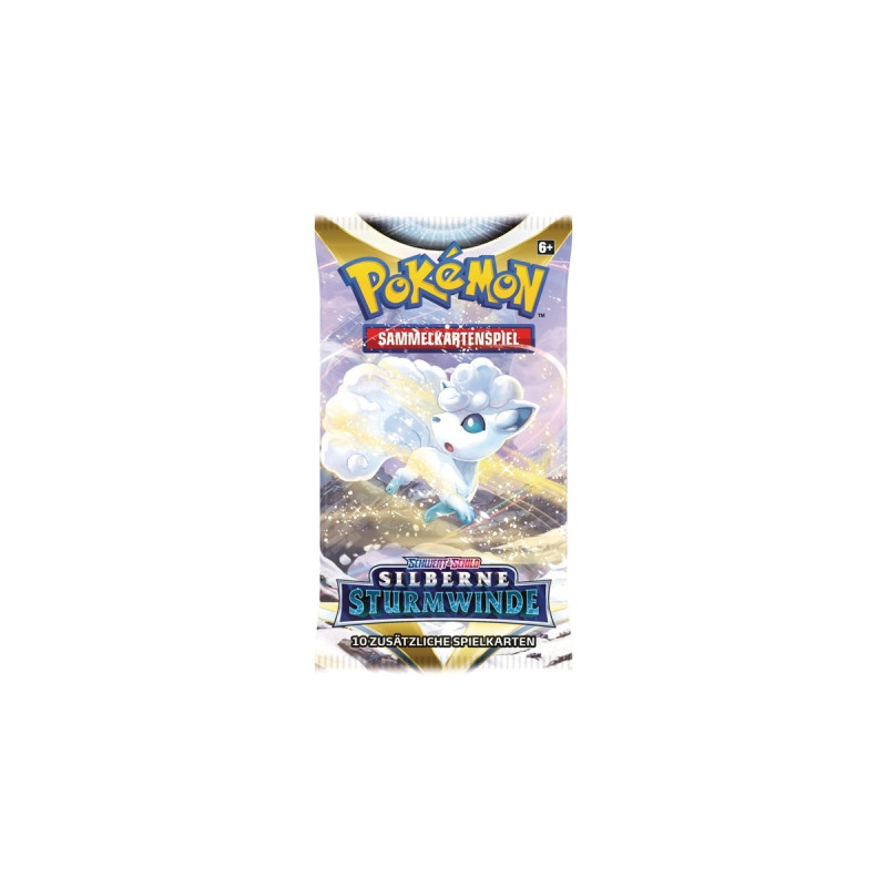 Amigo Pokémon-TCG: Schwert & Schild - Silberne Sturmwinde Booster Display, Sammelkarten
