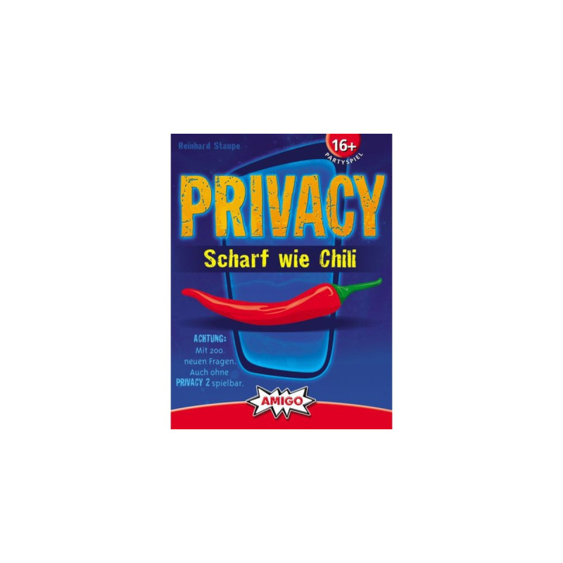 Amigo Privacy - Scharf wie Chilli, Partyspiel