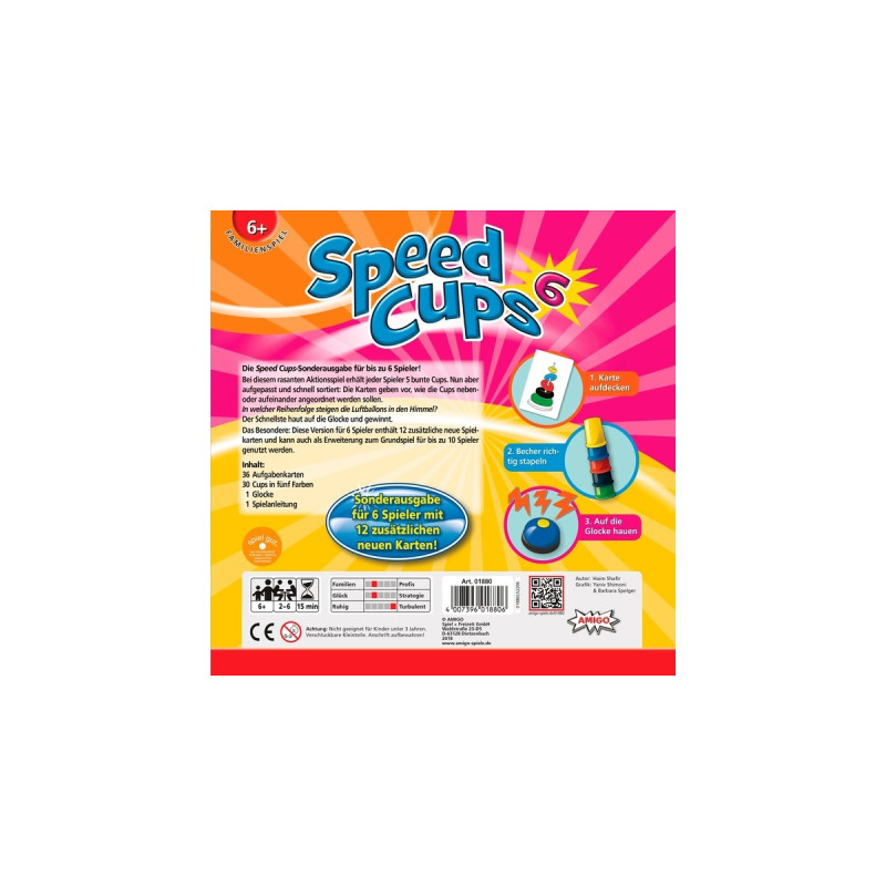 Amigo Speed Cups 6, Geschicklichkeitsspiel