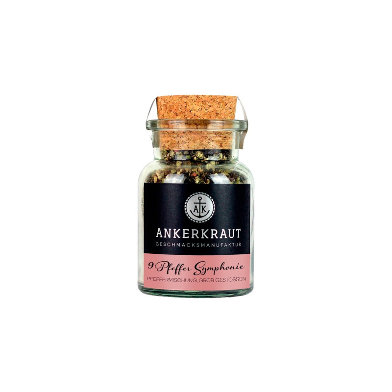 Ankerkraut 9-Pfeffer-Symphonie, Gewürz(70 g, Korkenglas)