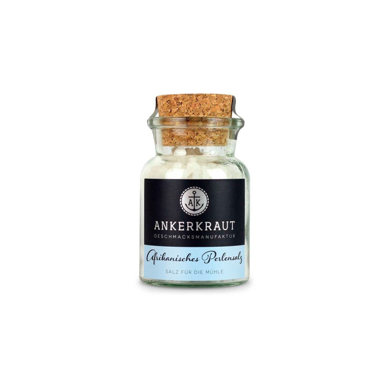 Ankerkraut Afrikanisches Perlensalz, Gewürz(ganz, 170 g, Korkenglas)