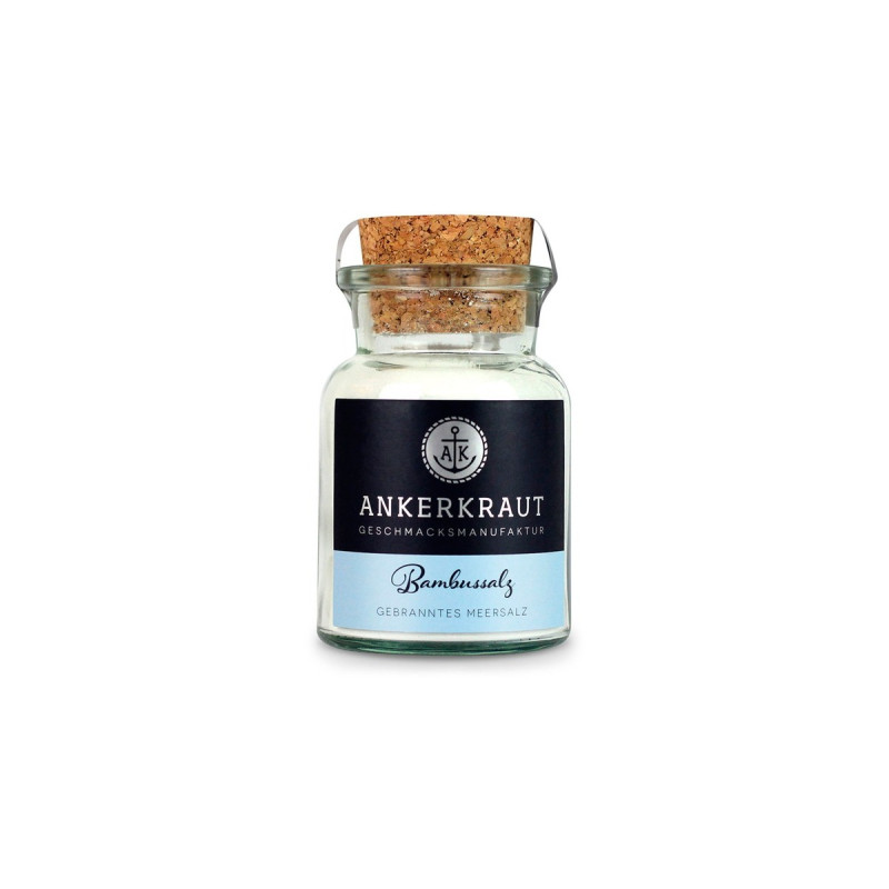 Ankerkraut Bambussalz, Gewürz(gemahlen, 130 g, Korkenglas)