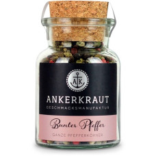 Ankerkraut Bunter Pfeffer, Gewürz(ganz, 70 g, Korkenglas)