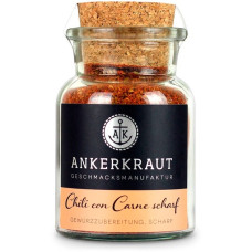 Ankerkraut Chili con Carne scharf, Gewürz(80 g, Korkenglas)