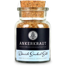 Ankerkraut Danish Smoked Salt, Gewürz(grob, 160 g, Korkenglas)