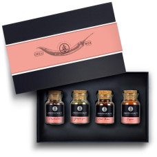Ankerkraut Geschenkset 'Chili Box' mit 4 Korkengläsern