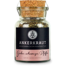 Ankerkraut Grober schwarzer Pfeffer, Gewürz(70 g, Korkenglas)