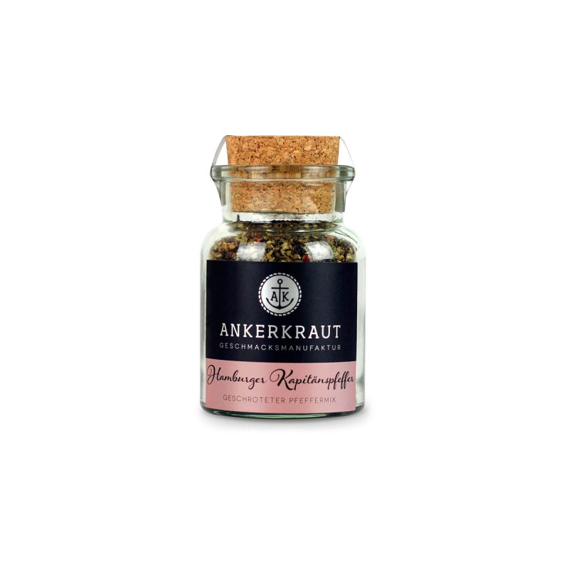 Ankerkraut Hamburger Kapitänspfeffer, Gewürz(gemahlen, 75 g, Korkenglas)