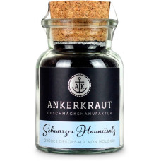 Ankerkraut Schwarzes Hawaiisalz, Gewürz(grob, 165 g, Korkenglas)