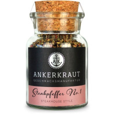Ankerkraut Steakpfeffer No.1, Gewürz(80 g, Korkenglas)