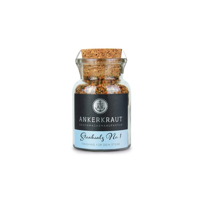 Ankerkraut Steaksalz No. 1, Gewürz(80 g, Korkenglas)