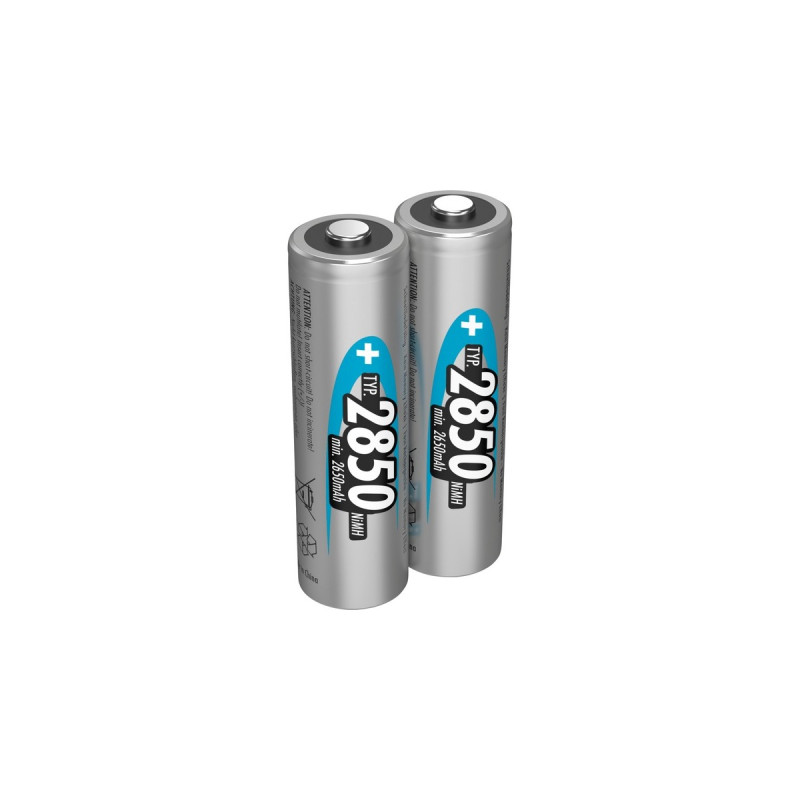 Ansmann 2850mAh, Akku(blau, 2x AA (Mignon))
