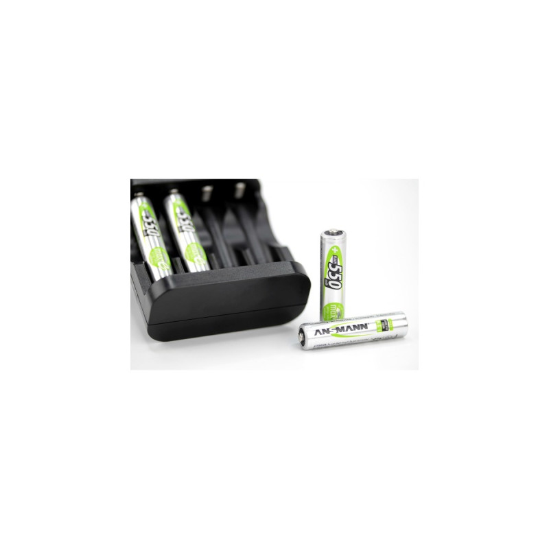 Ansmann 550mAh, Akku(grün, 4x AAA (Micro))