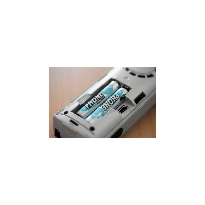 Ansmann 800mAh DECT, Akku(silber, 3x AAA (Micro))