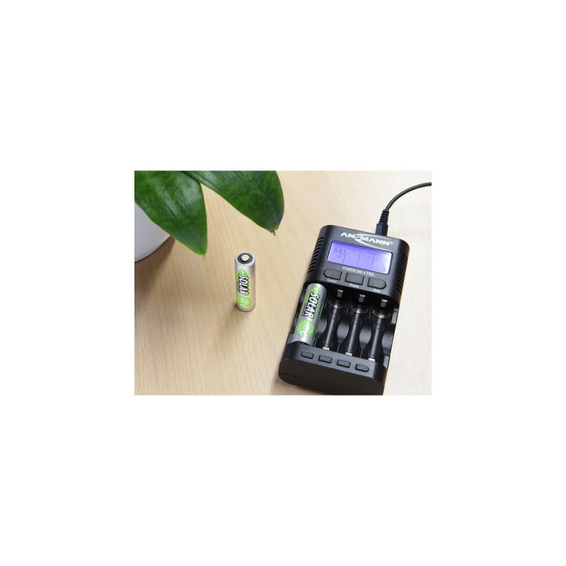 Ansmann 800mAh Solar, Akku(silber, 2x AA (Mignon))