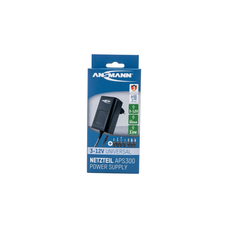 Ansmann APS 300 Universalnetzteil(schwarz)