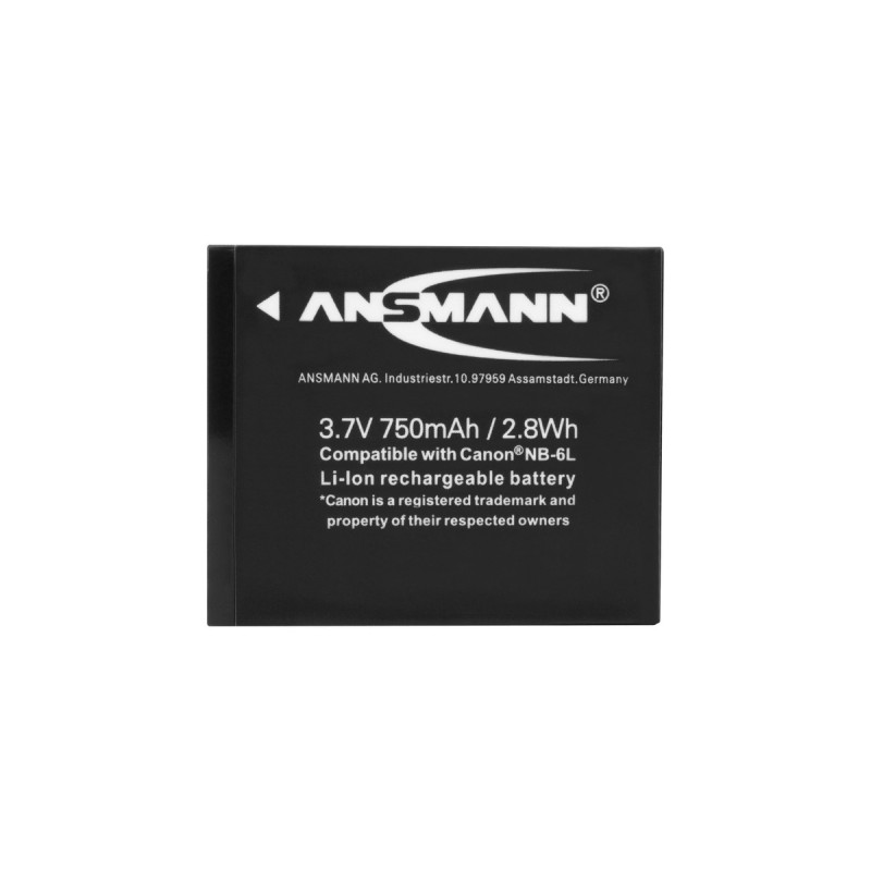 Ansmann A-Can NB 6 L, Kamera-Akku(entspricht Canon NB 6 L, Retail)