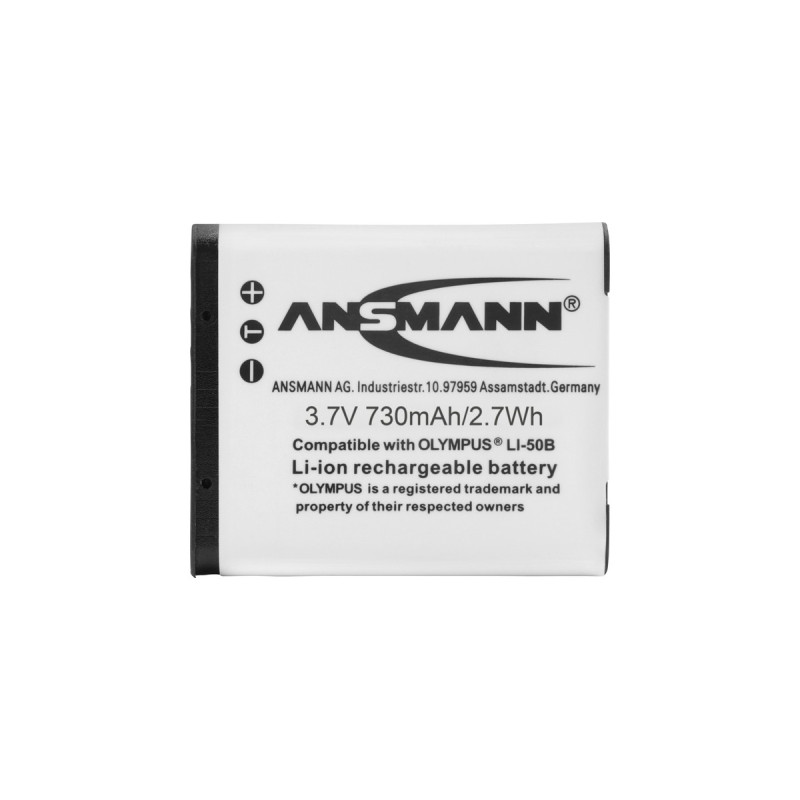 Ansmann A-Oly Li 50 B, Kamera-Akku(entspricht Olympus LI 50)